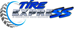 Tire Express and Complete Auto Service Logo