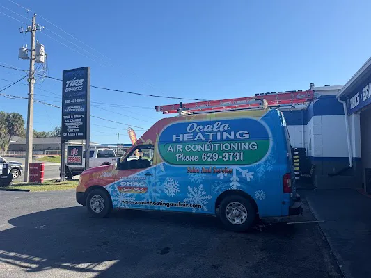 Fleet vehicle serviced at Tire Express and Complete Auto Service in Ocala, FL